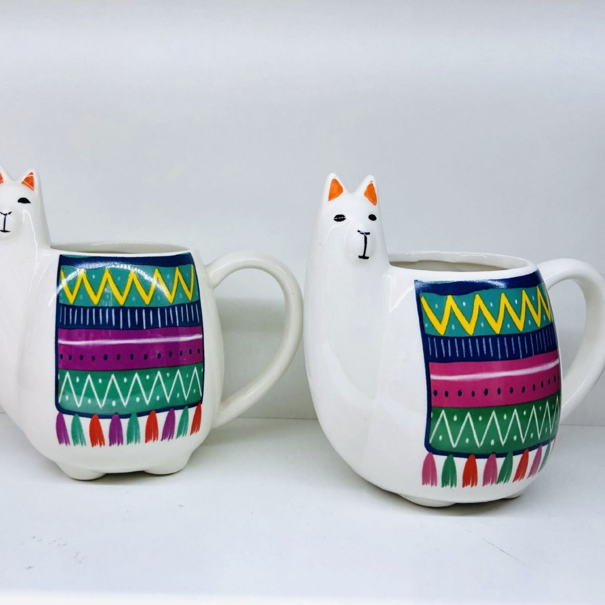 Alpaca Cup Ceramic Mug With Handle