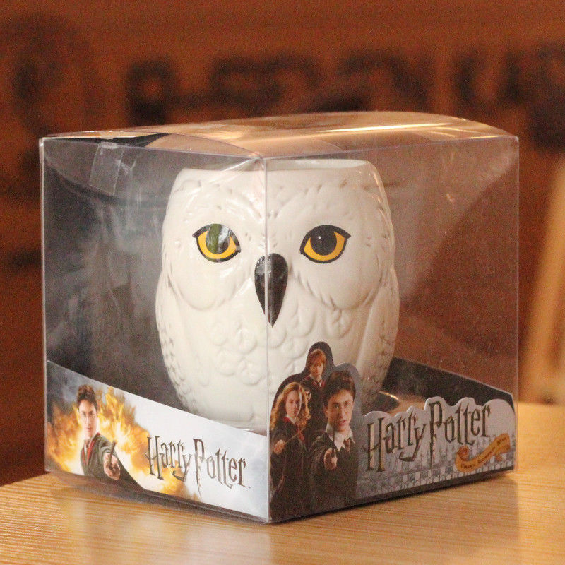 Ceramic Mup 3D Owl Shape