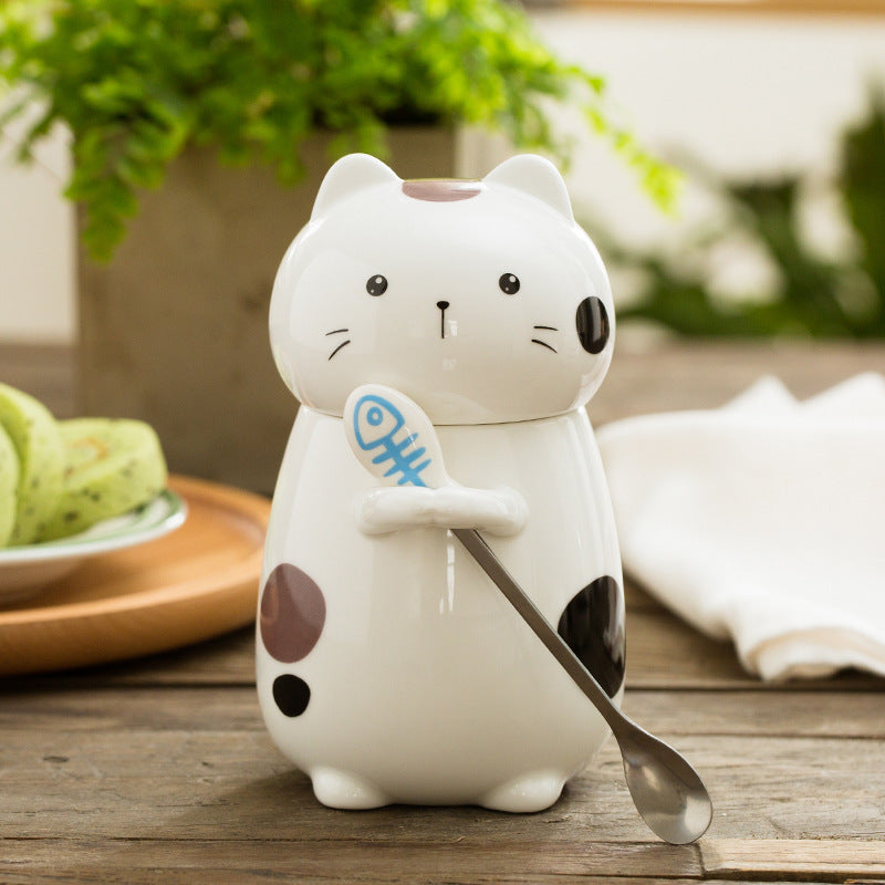 Cute Cat Coffee Mug Cup