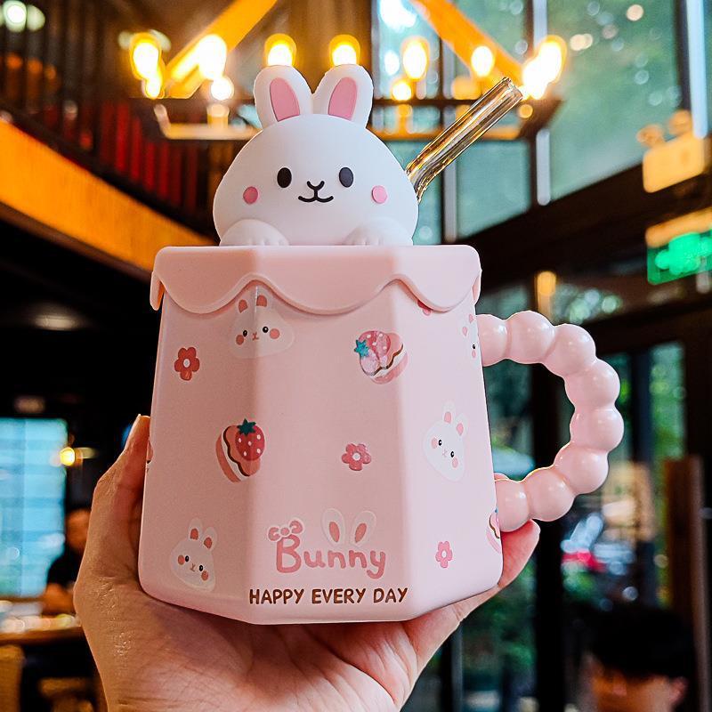 Design Casual Mug Bear - Kitten - Panda - Rabbit