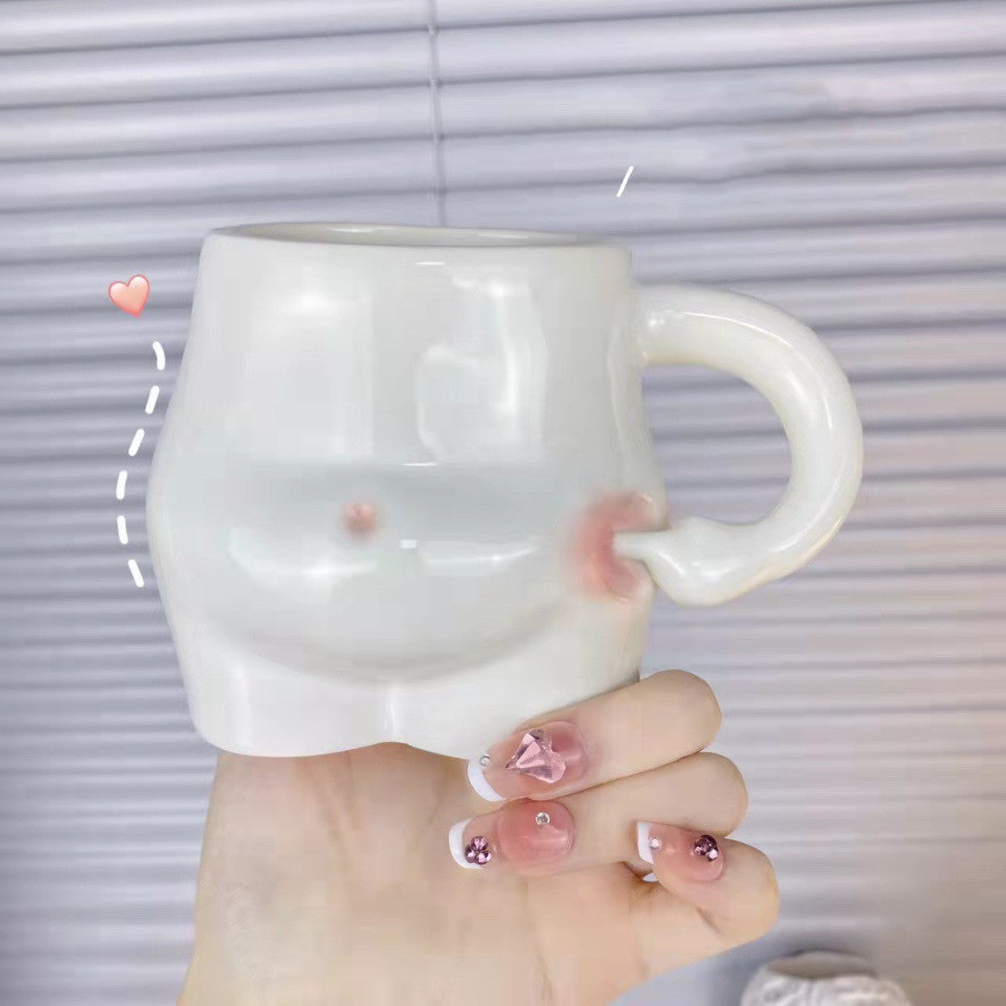 Poke Belly Cute Ceramic Mug