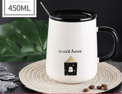Cat Tail Ceramic Mug