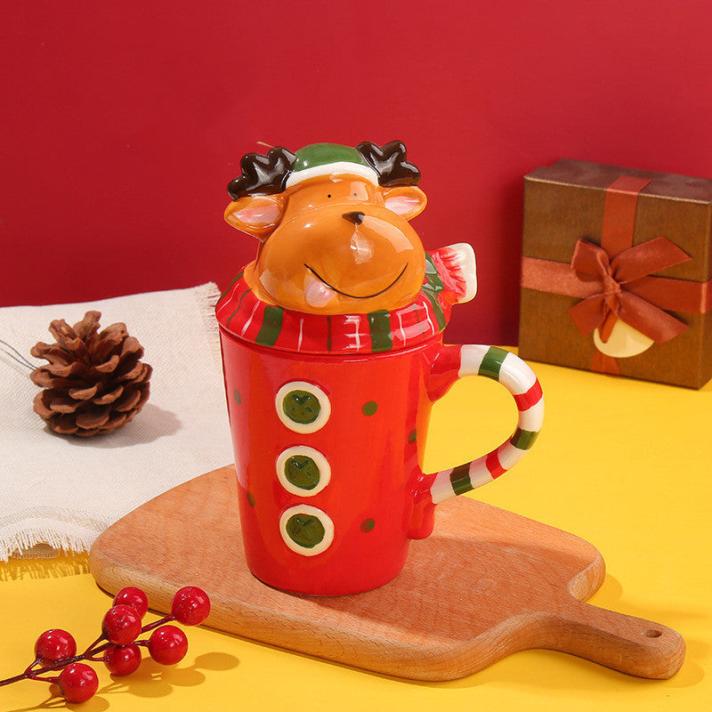 Cartoon Xmas Ceramic Mug