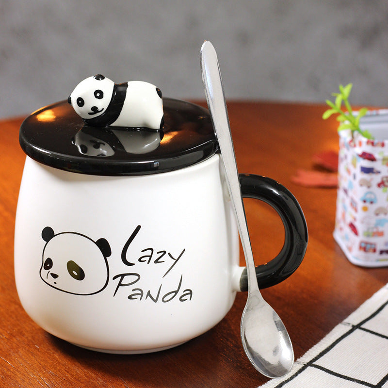 Creative Cute Cartoon Panda Ceramic Mug