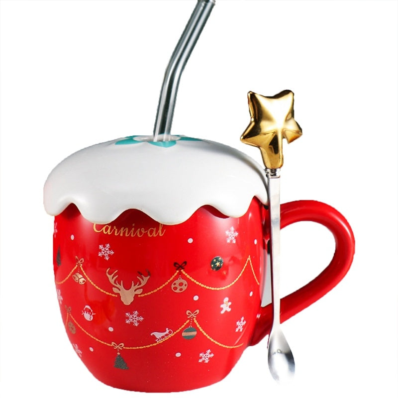Ceramic Festive Christmas Mug