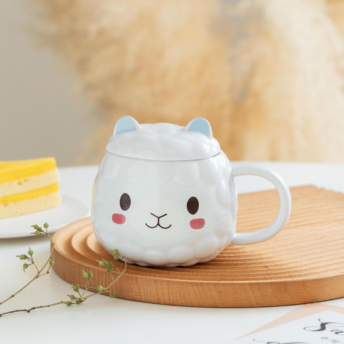 Fashion Cartoon Cat Ceramic Mug