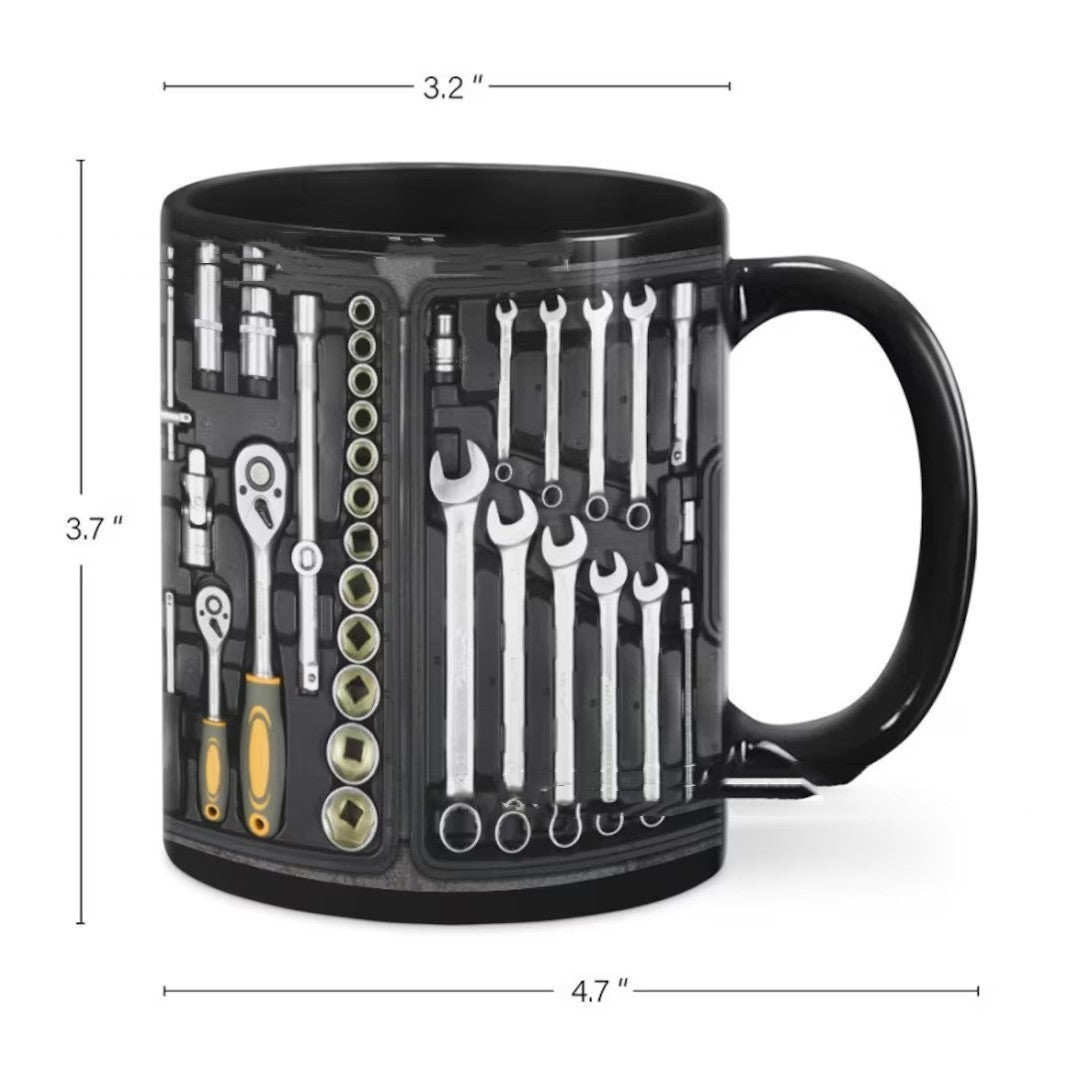 Mechanic Toolbox Ceramic Mug