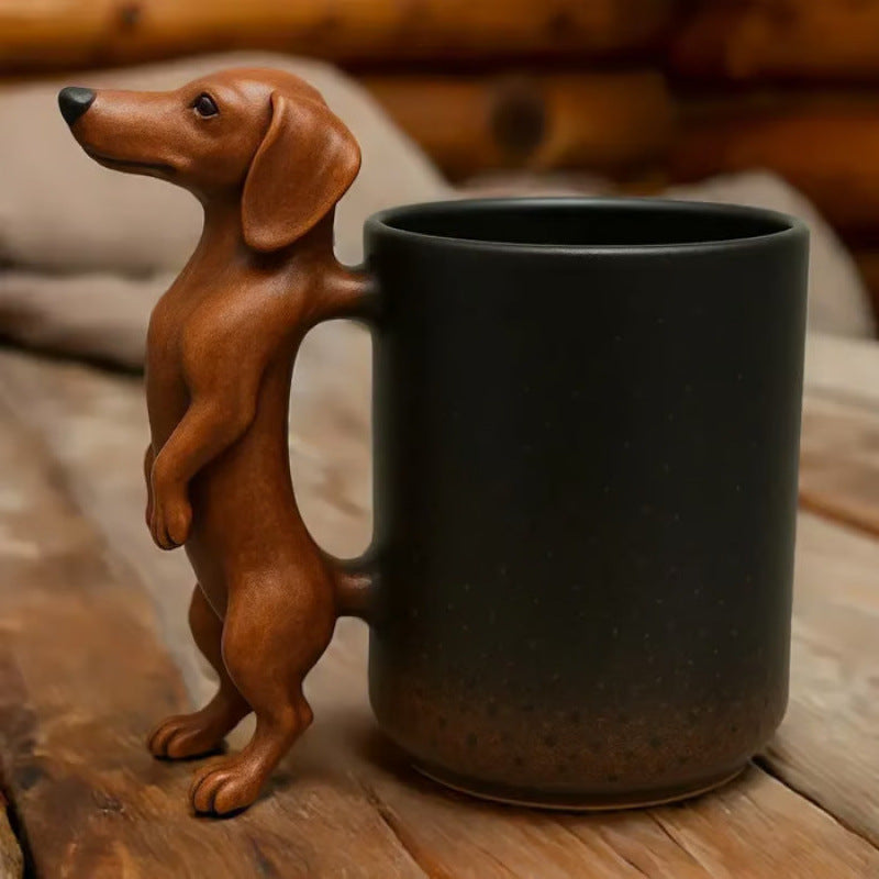 Dog Breeds Mug (Made of Resin)