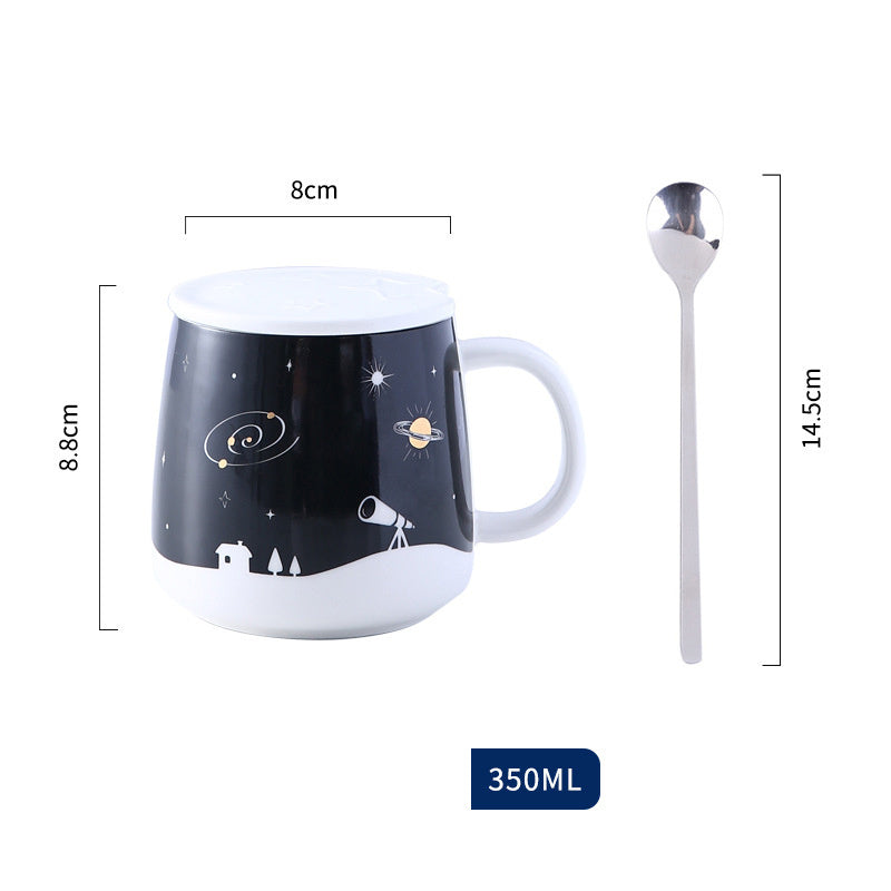 Creative Starry Phone Holder Mug