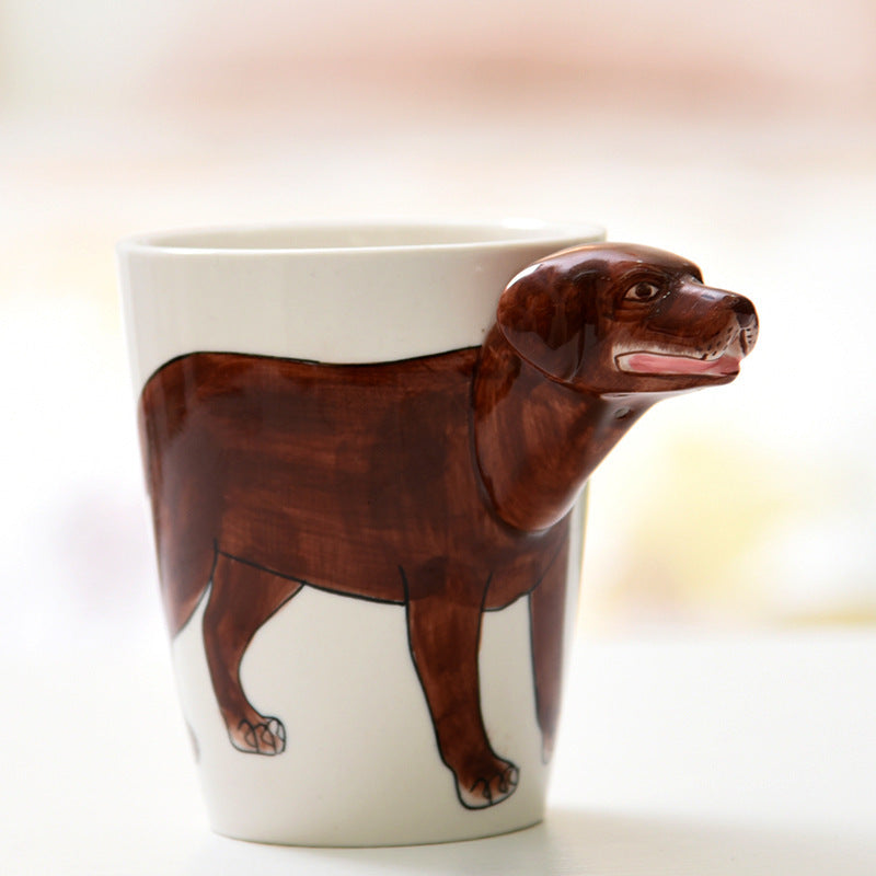 Jungle Animal Mug Hand Drawn