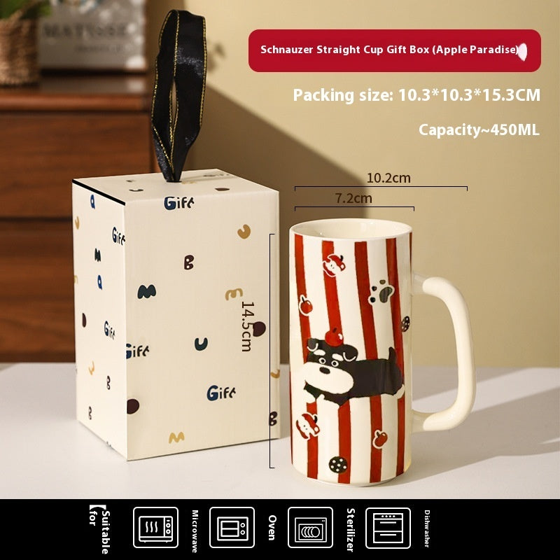 Ceramic Pet Dog Mug Household Drinking