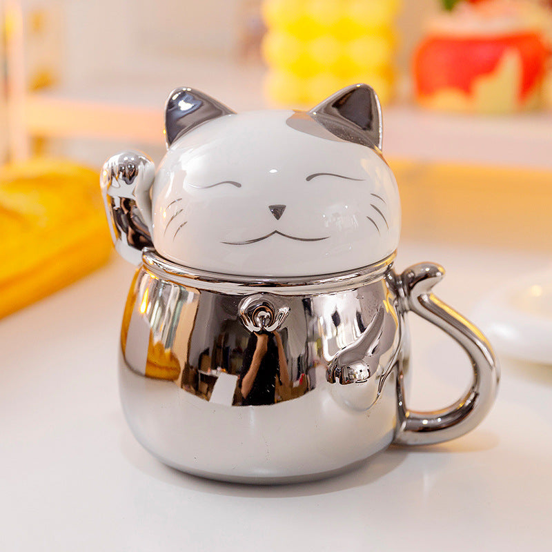 Fashion Lucky Cat Coffee Cup