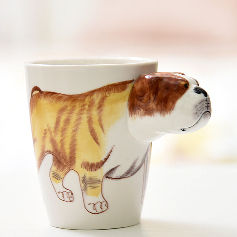 Jungle Animal Mug Hand Drawn