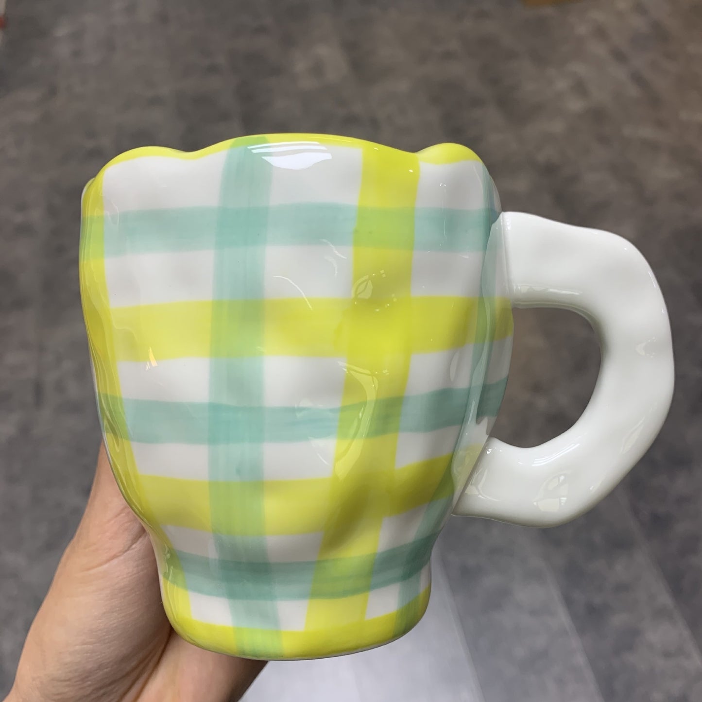 Hand Pinch Ceramic Cup Milk Coffee Personality