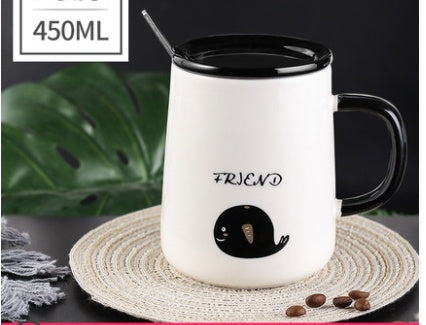 Cat Tail Ceramic Mug