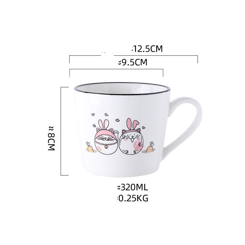 Ceramic Mug Cute Cat