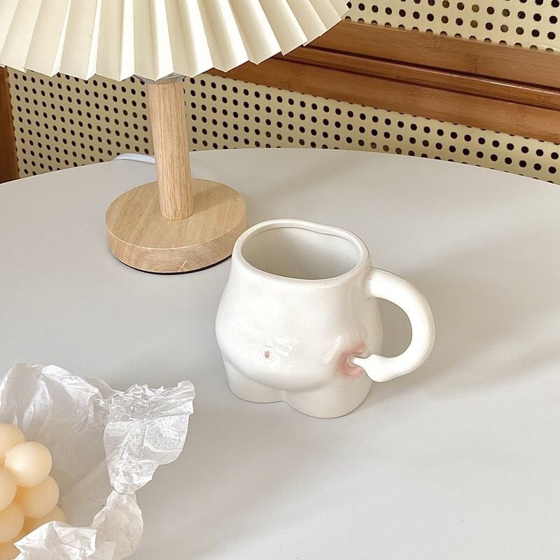 Poke Belly Cute Ceramic Mug