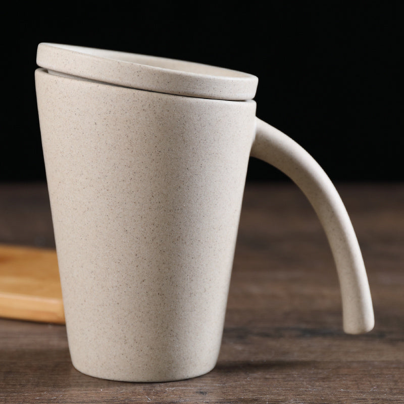 Creative Ceramic Mug Nostalgic Flowers