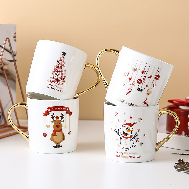 Christmas Gift Ceramic Coffee Cup
