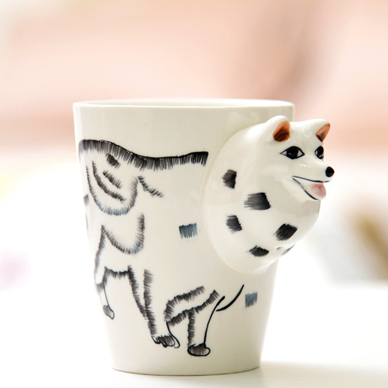 Jungle Animal Mug Hand Drawn