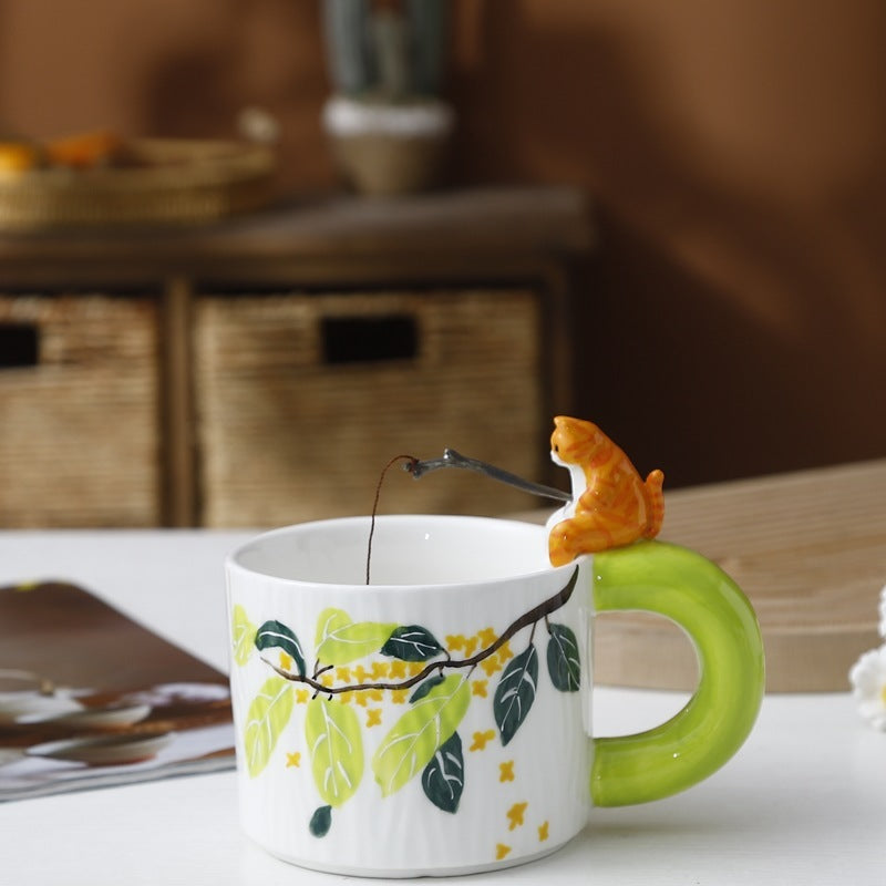 Ceramic Handmade Cartoon Cute Pet