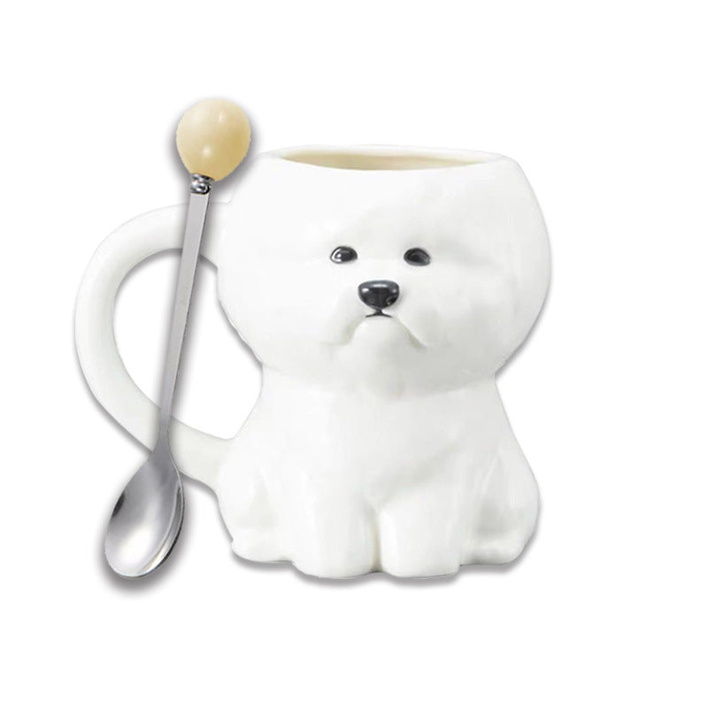 Puppy Ceramic Mug Household Drinking Water