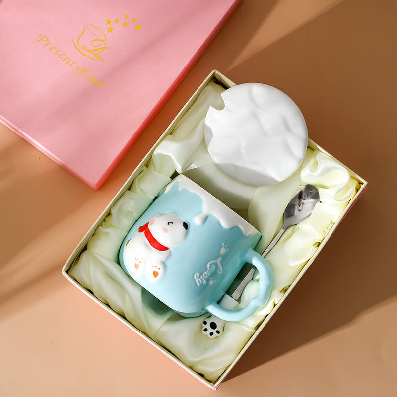Cute Polar Bear Ceramic Mug