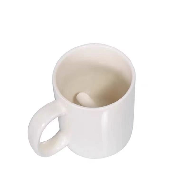 Middle Finger Cup Ceramic Mug