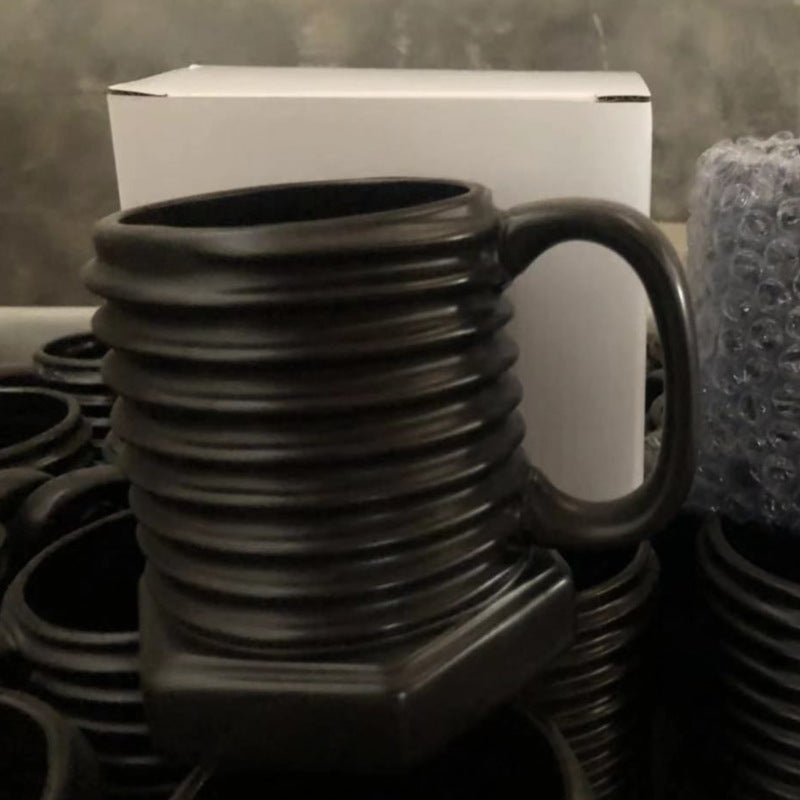 Screw Ceramic Cup