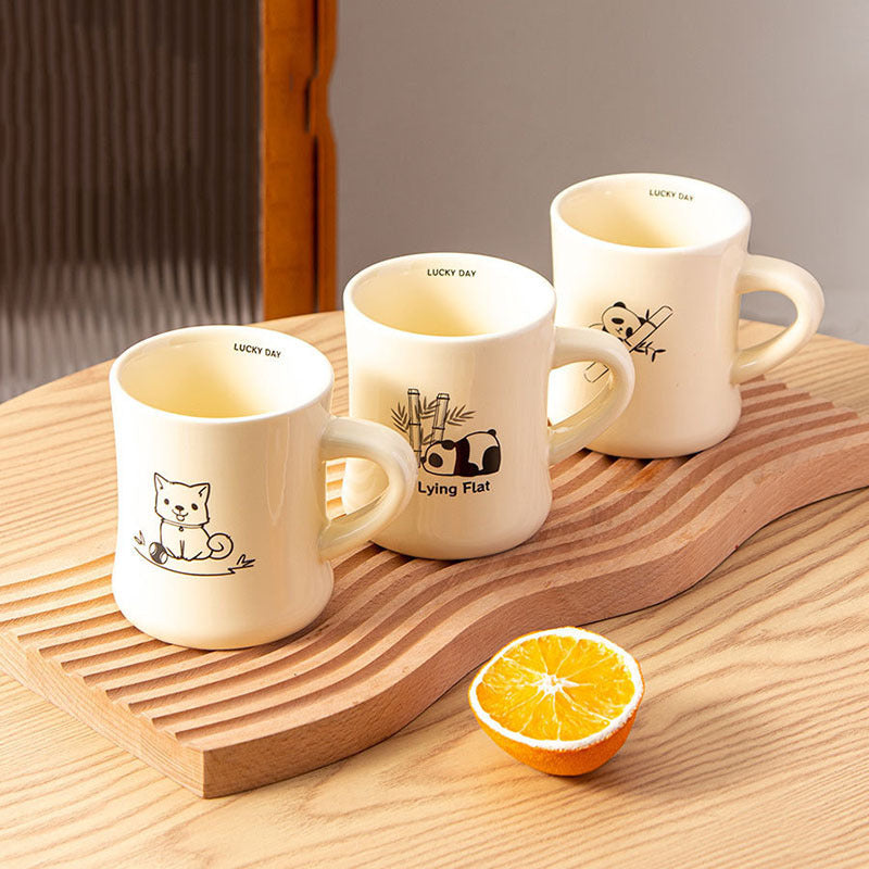 Mug Cartoon Ceramic Dog Mug