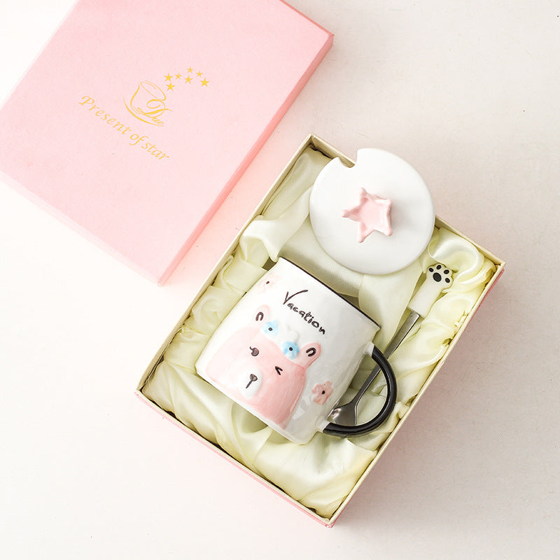 Cute Polar Bear Ceramic Mug