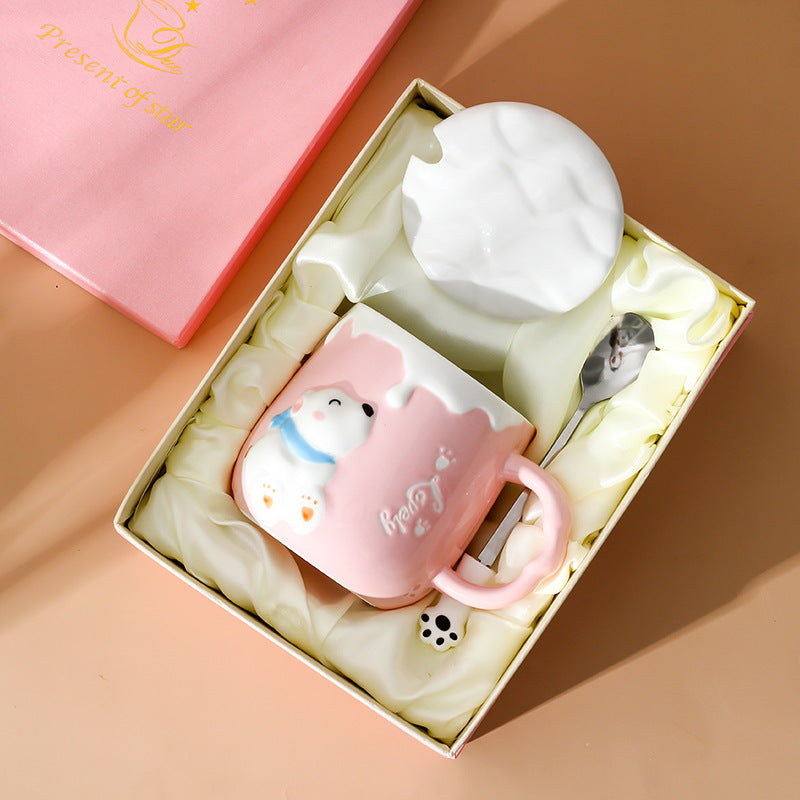 Cute Polar Bear Ceramic Mug