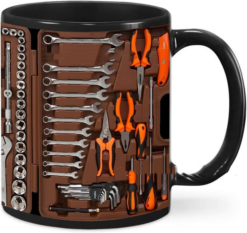 Mechanic Toolbox Ceramic Mug