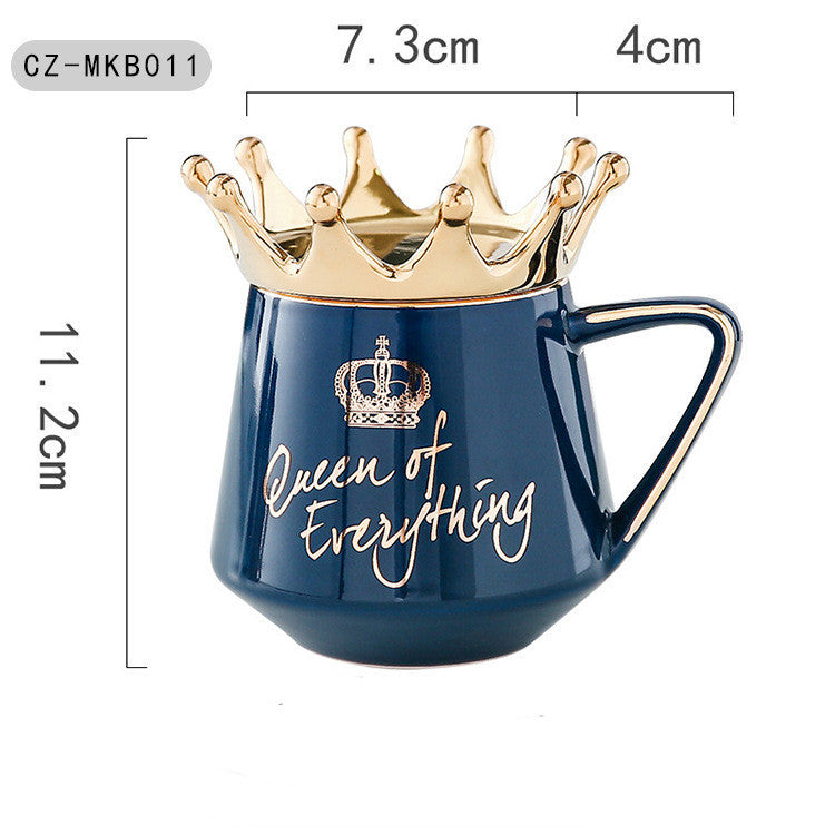 New Fashion Crown Ceramic Mug