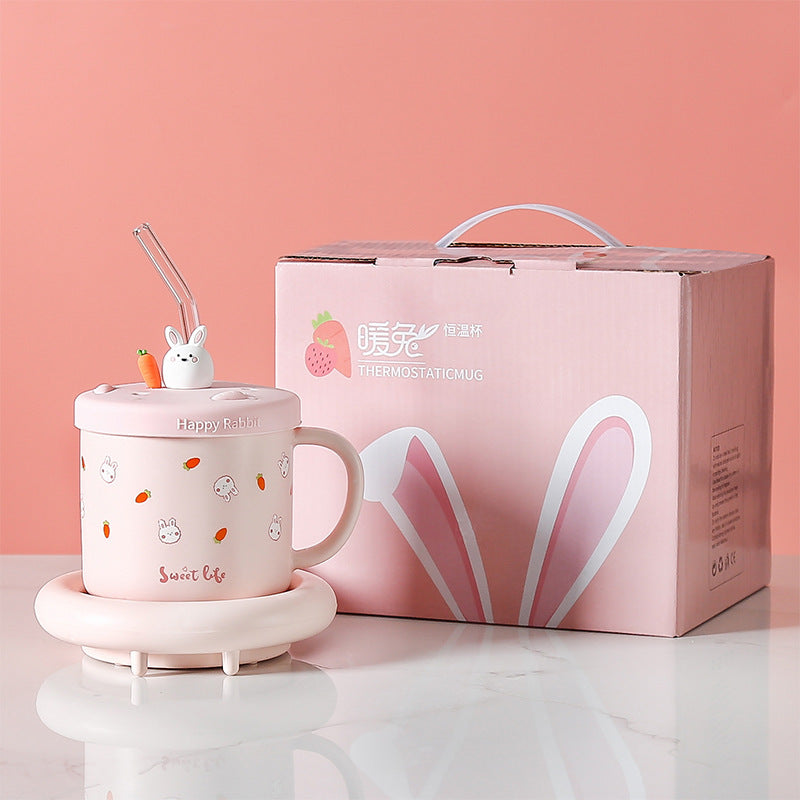Warm Cup Creative  Rabbit Ceramic Mug