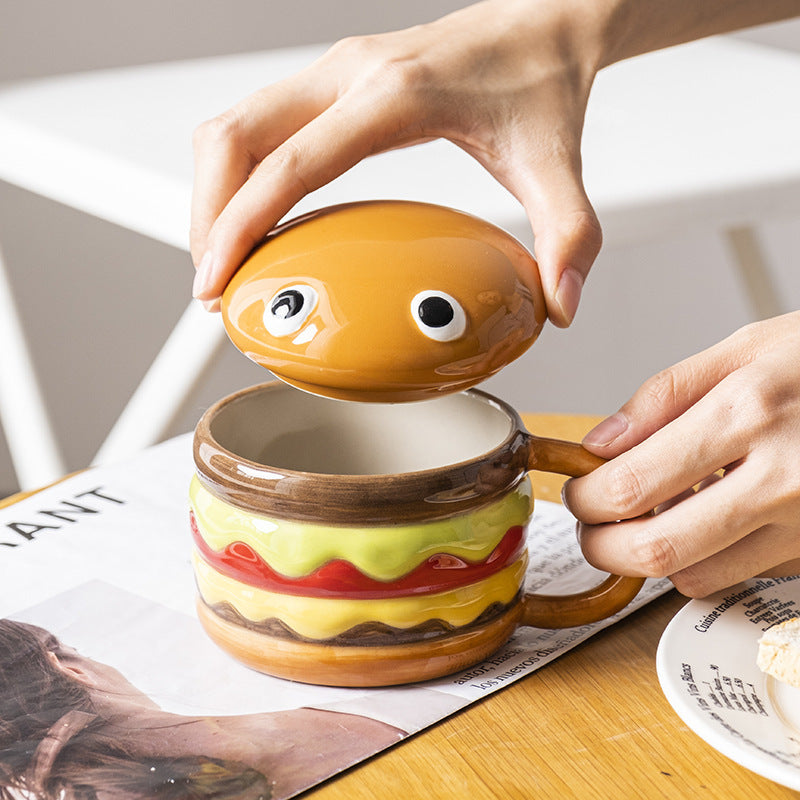 Hamburger Ceramic  Mug