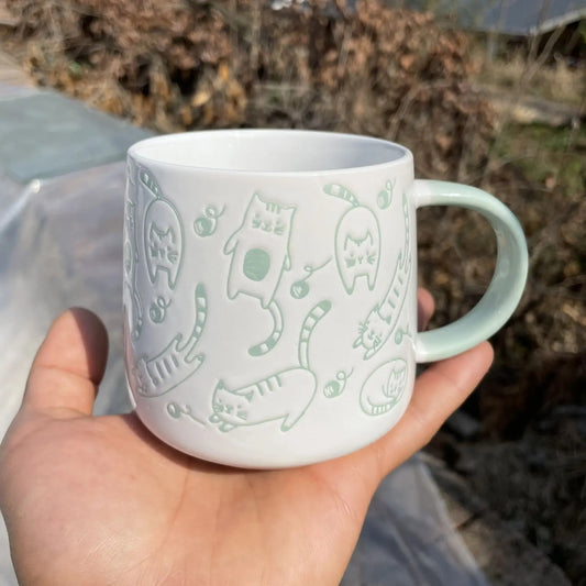 Many Chubby Little Dogs Ceramic Mug