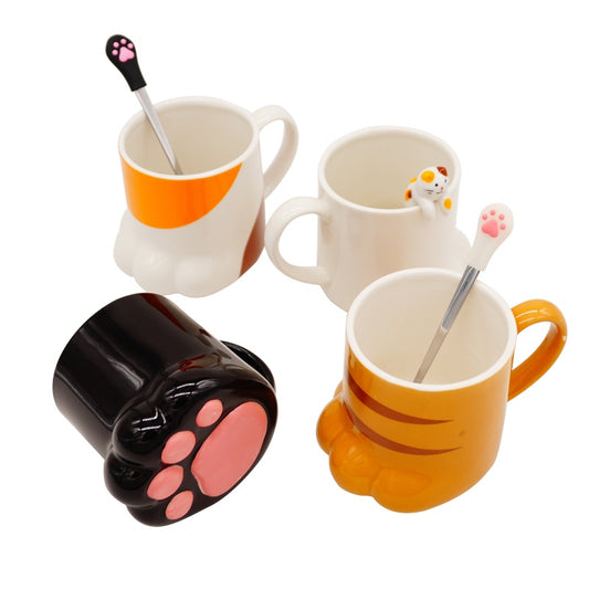 Cat's Claw Meat Mat Ceramic Mug
