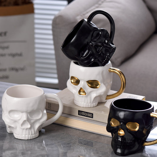 Skull Bar Mug Halloween