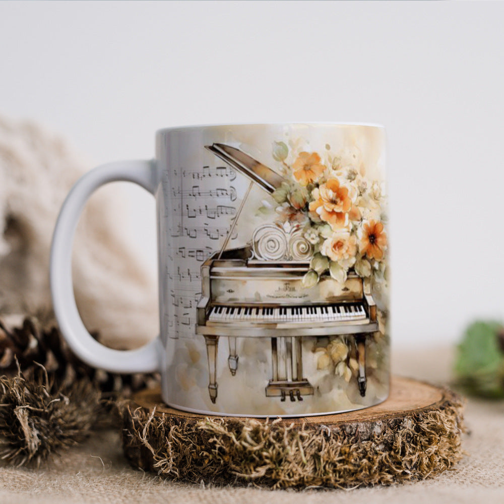 Music Theme Ceramic Mug