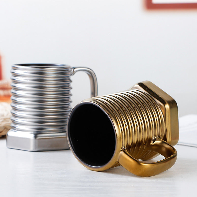 Screw  Ceramic Cup