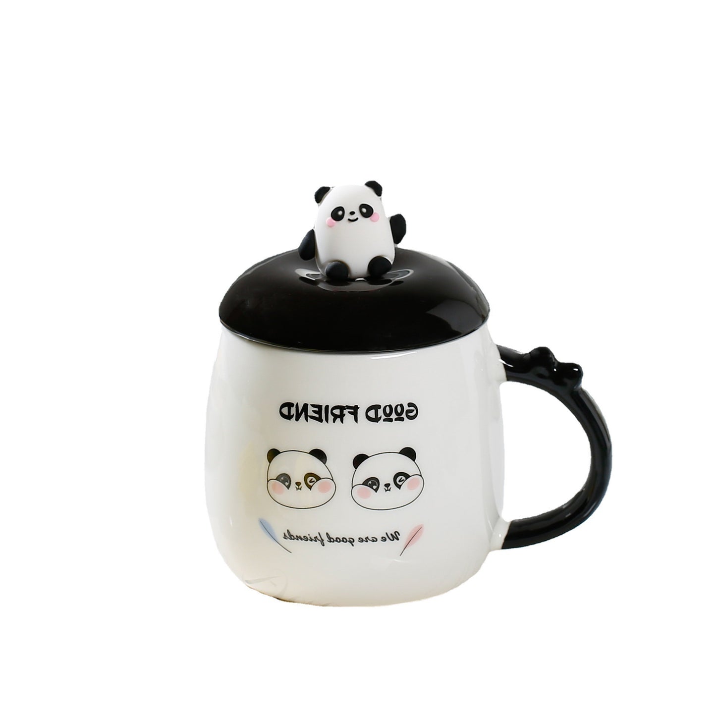 Cute Cartoon Panda Ceramic Cup