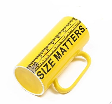 Ruler Mug Larg Capacity - Size Matters