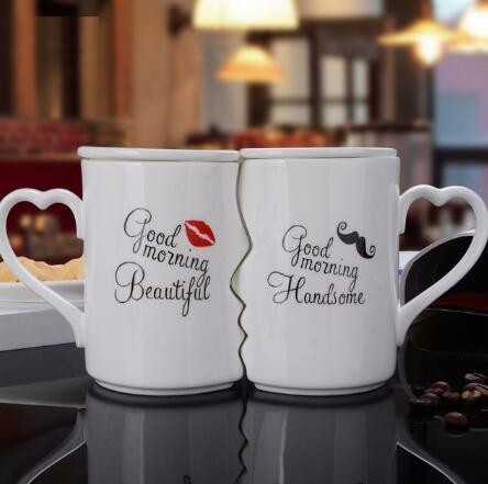Couple of lovers cups mug