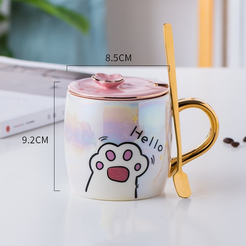 High Five Cat Mug