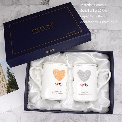 Couple of lovers cups mug