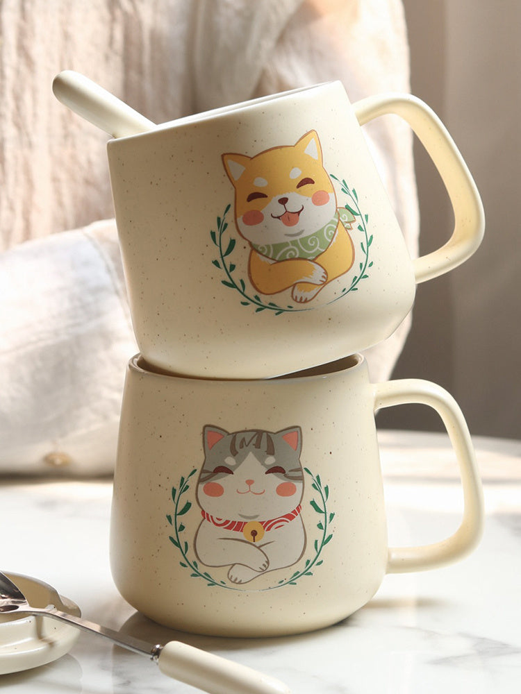 Cat  Ceramic Happy Cat
