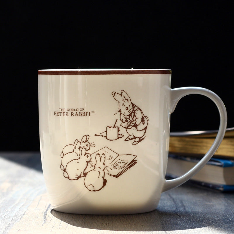 Dog Mug With Lid Ceramic Coffee Cup