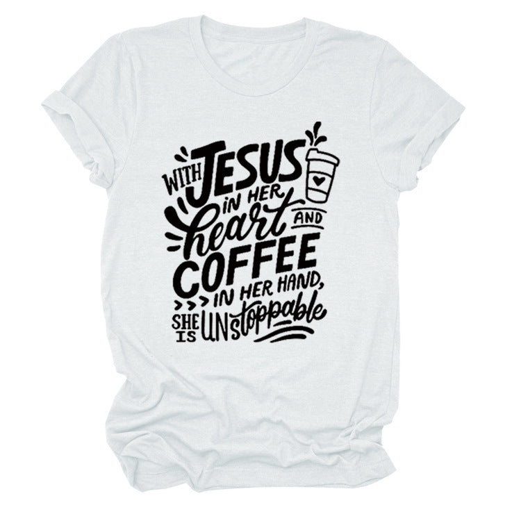 Fashion Coffee  Short Sleeve T-shirt
