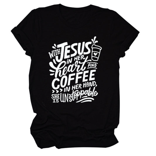 Fashion Coffee  Short Sleeve T-shirt